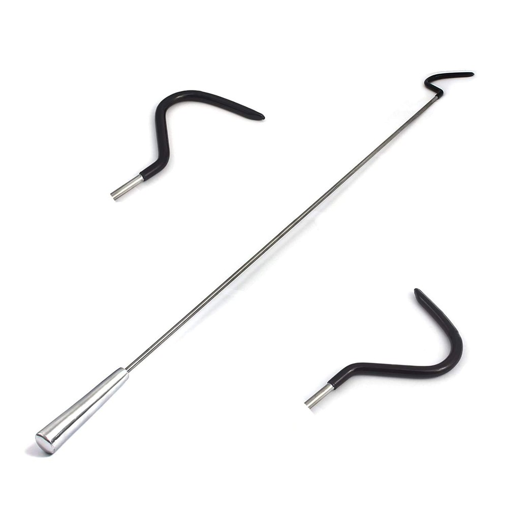 New 1 Piece Of Heavy Duty Snake Hook 40” Blue DIP