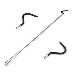 New 3 Pieces Of Heavy Duty Snake Hook 40” Blue DIP