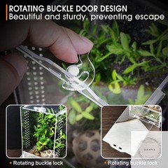 Acrylic Jumping Spider Habitat, Insect Terrarium, Bug Enclosure, Praying Mantis
