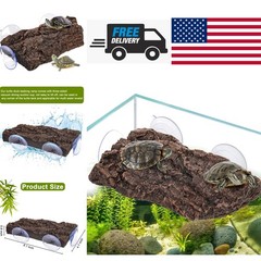 Suction Cup Turtle Platform for Indoor Use Climbing Ramp for Tortoises and Frogs