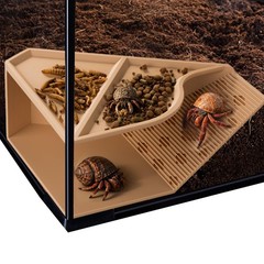 Hermit Crab Cave Shelter with Climbing Tunnel, Hermit Crab Tank Accessories &…