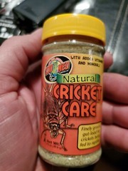 ZOO MED CRICKET CARE FOOD 1.75OZ GUT LOAD FINELY GROUND.FREE SHIPPING IN THE USA