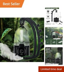 Whisper-Quiet 3.8L Reptile Humidifier with Auto Shut Off – Perfect for Tanks