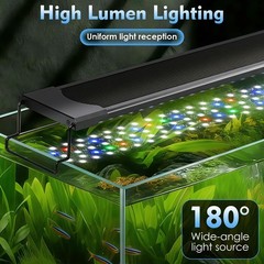 AQQA LED Aquarium Light 30W for 18-24 Inch Fish Tank, 24/7 Mode&DIY Mode Full…