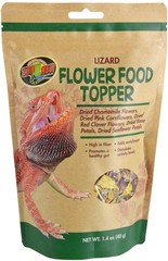 Zoo Med Flower Food Topper for Lizards 1.4 ounce – 4 Pack