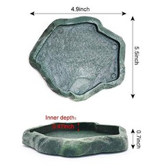 Small Reptile Food and Water Dish Bowl