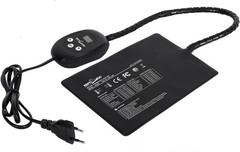 Upgrade Reptile Heat Mat with Thermostat – 8 x 12 Inch Reptile Heating Pad