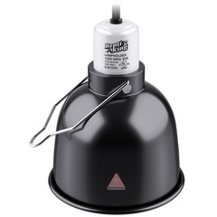 Reptile Deep Dome Light Fixture 5.5 Inch Heat Lamp UVB Bulb Holder 1 Pack