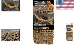 Interactive Extra Large Lizard Lounger – 100% Natural Seagrass for Reptiles