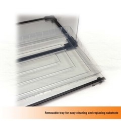 Zilla QuickBuild Terrarium 20in x 12in x 10in with Easy Clean Bedding Tray