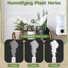 Smart Reptile Fogger Humidifiers with Humidity Control, Reptile Terrarium Hum…