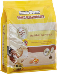 Dried Mealworms 5LB, 100% Natural, Non-Gmo Mealworms for Chickens – High Protein