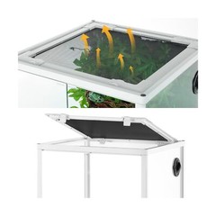 OIIBO 30 Gallon Reptile Tank 18″ x 18″ x 24″ Reptile Terrarium, Full View Gla…