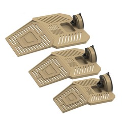 Brown Turtle Basking Platform, M, Removable Ramp, Floating Dock, Aquarium, Rest