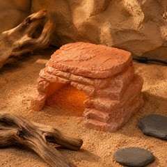 Heated Stone Cave 5V Low Voltage Terrarium Heat Stone Easy to Clean for Winter