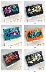 2PCS Metal disc audio tape with 50-minute hollowed-out section