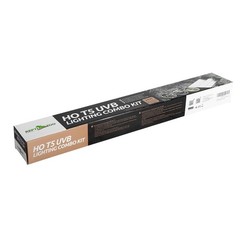 REPTI ZOO T5 HO UVB Lighting Combo Kit, Terrarium Hood 1 Count (Pack of 1)
