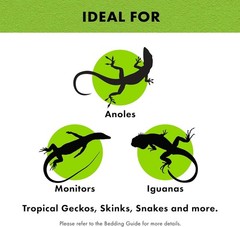 Low-Maintenance Green Reptile Substrate Liner, 17.25″ x 35.25″ – Odor Control