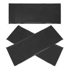 3Pcs Reusable Eva Reptile Carpet Mat Waterproof Terrarium Flooring Black