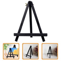 Tabletop Display Easel Small Portable Wooden Tabletop Mini Tripod Structure
