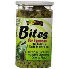 Nature Zone Snz54631 Iguana Bites Soft Moist Food, 9-Ounce 9 Ounce (Pack of 1)