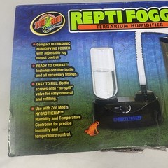 Zoo Med Repti Fogger Terrarium Humidifier 1L Adjustable Fogger w/ Box