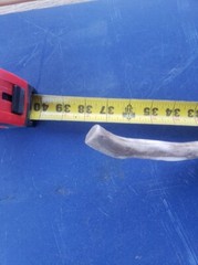 38″ Sanded Manzanita branch cane walking stick #122