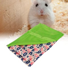 Reptile Sleeping Bag Soft and Warm Bearded Dragon Bed with Pillow for Bearded