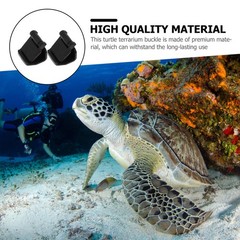 4 Pcs Feeding Box Anti-escape Lock Tank Reptile Latch Turtle Glass Buckle Lid
