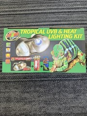 Zoo Med Tropical UVB & Heat Lighting Kit for Reptile Terrarium Habitat