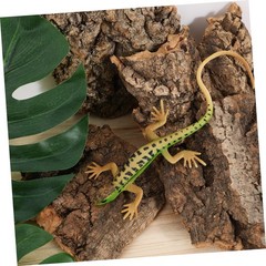 4pcs Cork Bark Reptile Decor Natural Tree Bark Climbing Platforms Reptiles Te…