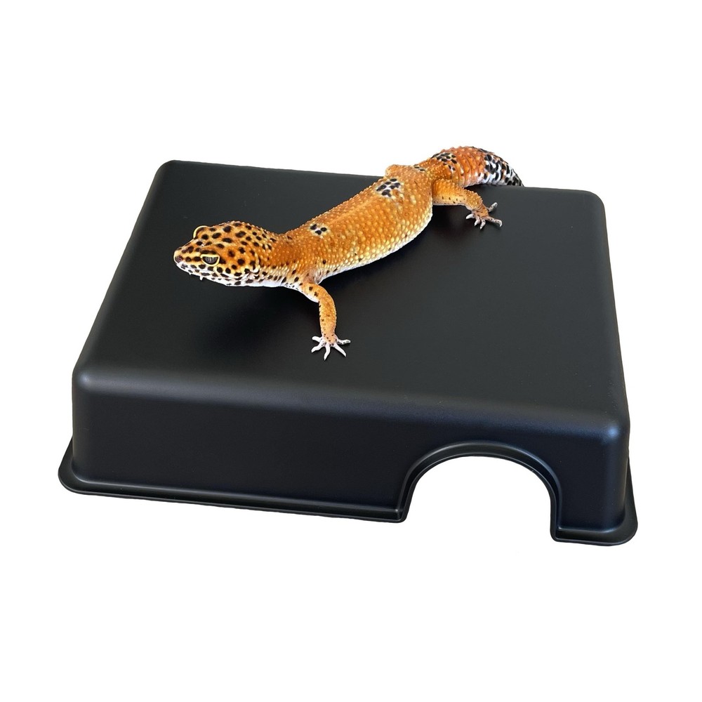 Reptile Hide Box, Small Animal Hideout, Plastic Hide cave for Leopard Geckos,…