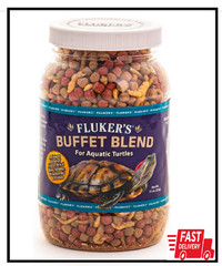 Fluker’s Buffet Blend: Nutritious Aquatic Turtle Food, 7.5oz