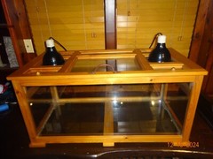 Custom Wood Reptile Cage Enclosure 36″x18″x18″ – Furniture Quality