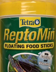 Tetra ReptoMin Floating Sticks 3.7oz Aquatic Turtle Newt Frog Food NEW