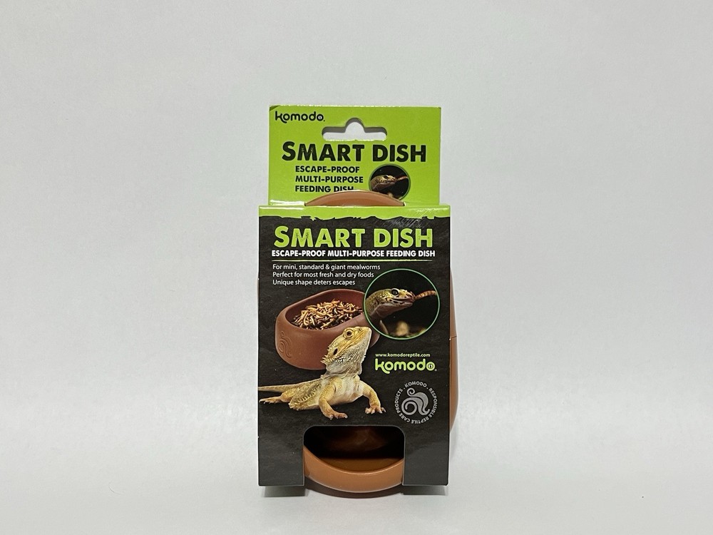 Komodo Smart Dish Escape-Proof Reptile Feeding Dish Multi Purpose