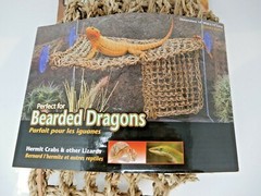 Penn Plax REP701 Lizard Lounger, 100% Natural Seagrass Fibers NEW