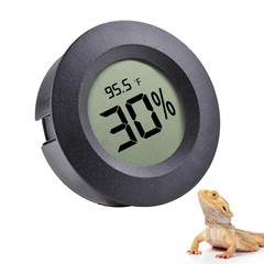 Reptile Thermometer with Hygrometer with Digital Display, Accurate Temperatur…