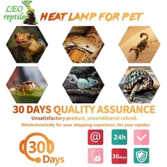 Reptile Heat Lamp 100W Day Night Combo Pack Turtle Lizard Snake Bulb