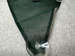 Zoo Med Green Nylon Mesh Reptile Hammock 10 Inch Triangle Suction