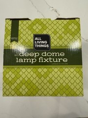 All Living Things Deep Dome Lamp Fixture And Tropical Fluorescent UVB Bulb