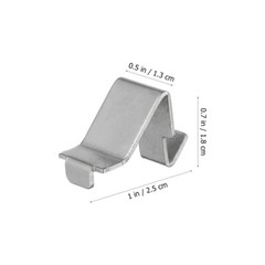 12 Pcs Husky Shelf Clip Cabinet Support Clips File Accessories