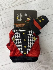Thrills & Chills Collection RingMaster Reptile Costume For Bearded Dragons