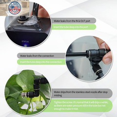 Reptile Humidifier, Misting System for Terrariums, Automatic with Adjustable Spr