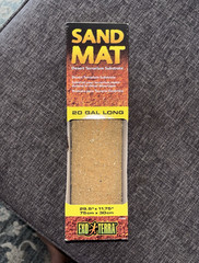 Exo Terra Sand Mat Desert Terrarium Substrate 29.5 x 11.75 in (PT2565)