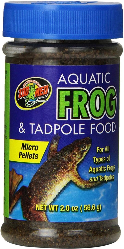 Zoo Med Aquatic Frogs and Tadpoles Healthy Food Micro Pellet 2 ounces – 2 Pack