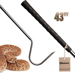 Snake Hook, Copperhead Series for Catching, Controlling, or Moving Snakes, St…