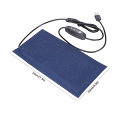Small Reptile Heating Pad Reptiles,6×3 inch USB Reptile Heat Pad with 3 Level…