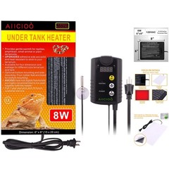 Wi-Fi Enabled Reptile Heat Mat – 8W Digital Thermostat for Optimal Reptile Care