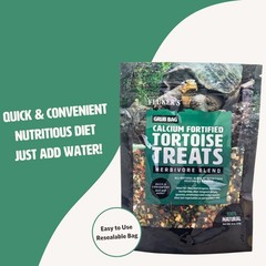 Fluker’s Grub Bag Calcium Fortified Tortoise Treats, All 4 Ounce (Pack of 1)